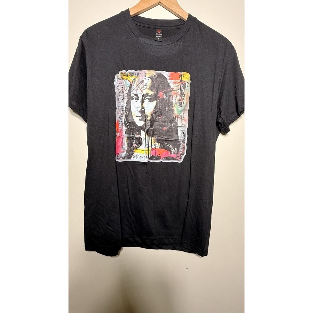 Abstract Graffiti Art Leonardo Da Vinci Art Mona Lisa Women Men T-shirt